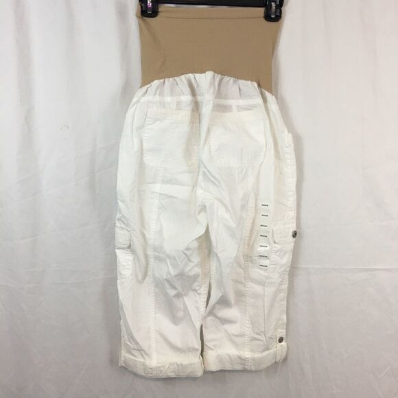 Motherhood maternity cropped cargo pants - Picture 5 of 7